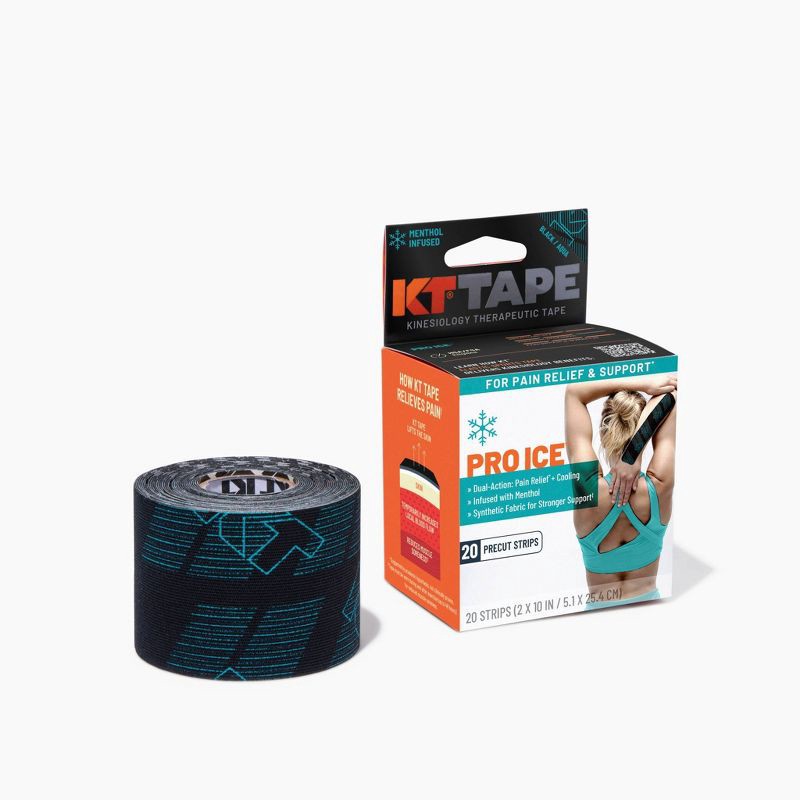 slide 7 of 8, KT Tape Pro Ice Strips - 20ct, 20 ct
