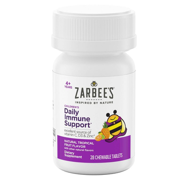 slide 10 of 11, Zarbee's Children's Daily Immune Support Chewables - 28ct, 28 ct