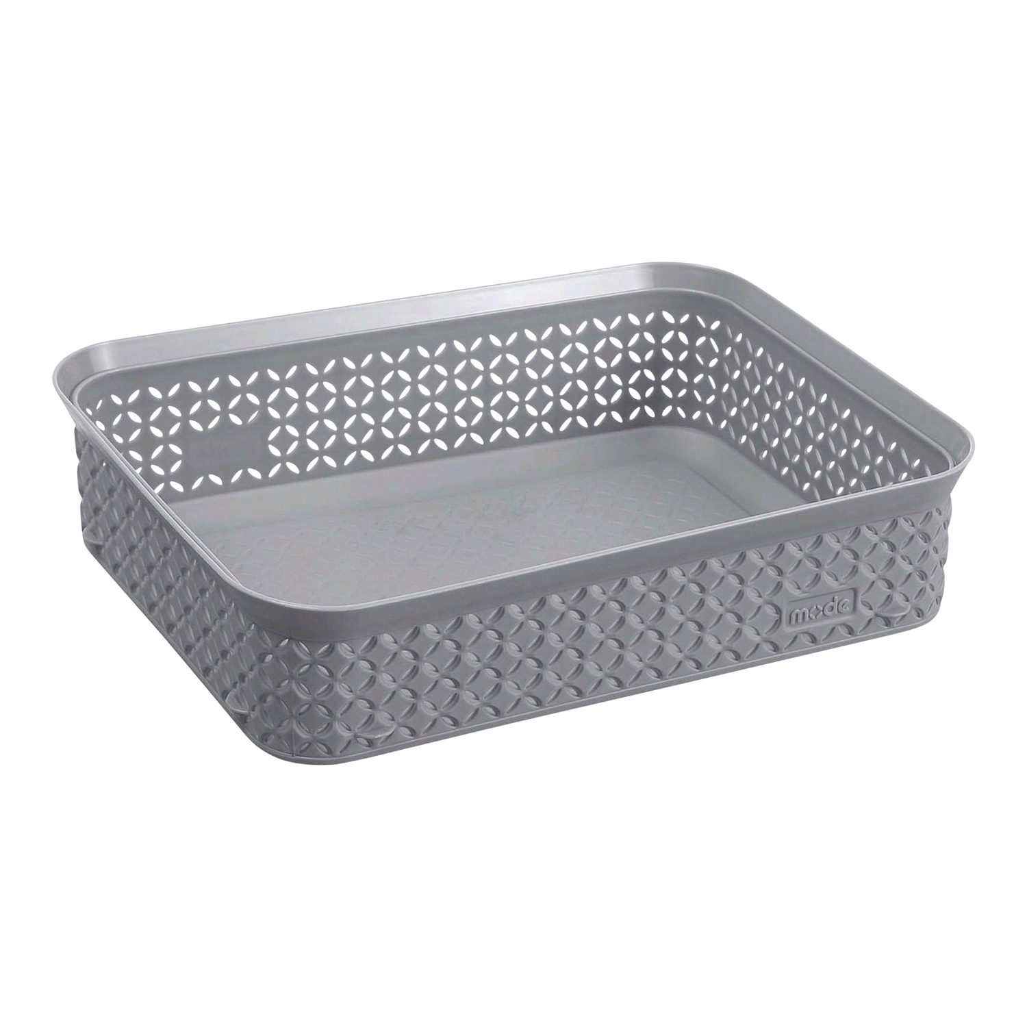 slide 1 of 1, EZY Storage Mode Stackable Tray SM Grey, SM