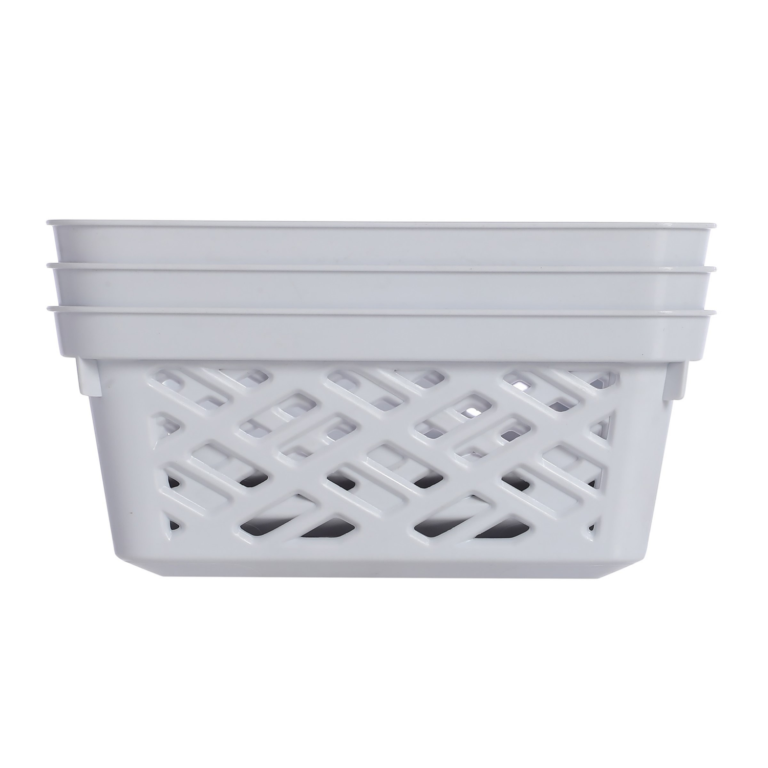 slide 2 of 4, Ezy S 3pk Brickor Small Tray - White, 3 ct