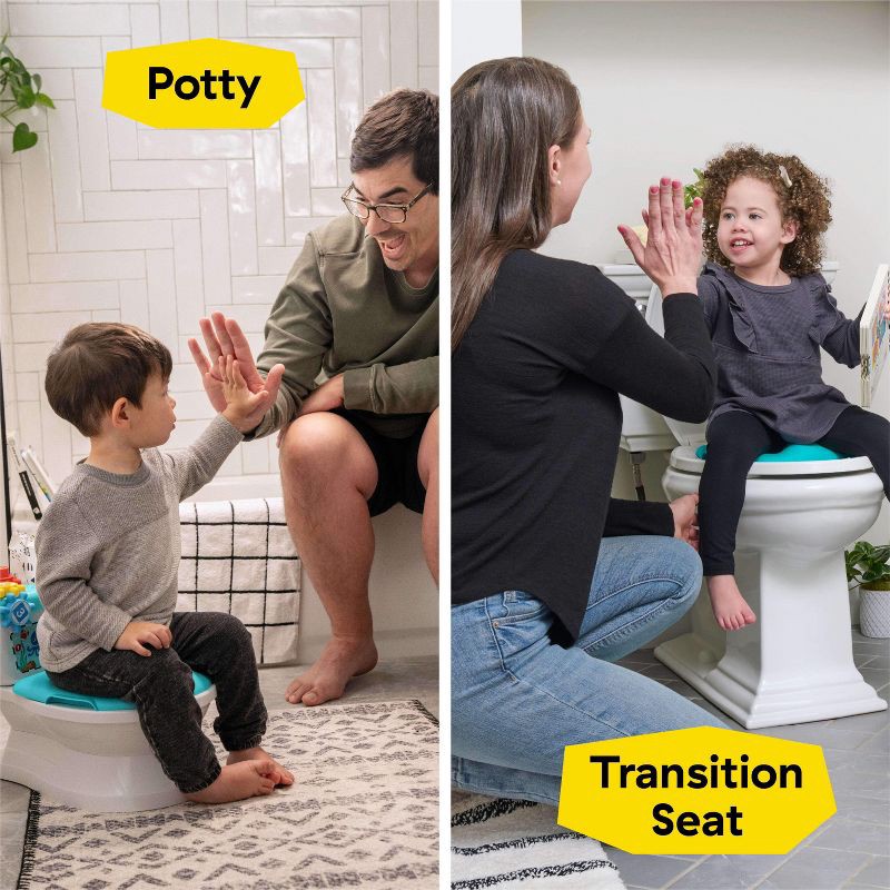 slide 2 of 11, Baby Einstein Geared for Success 2-in-1 Toddler Toilet and Potty Seat Topper for Potty Training, 1 ct