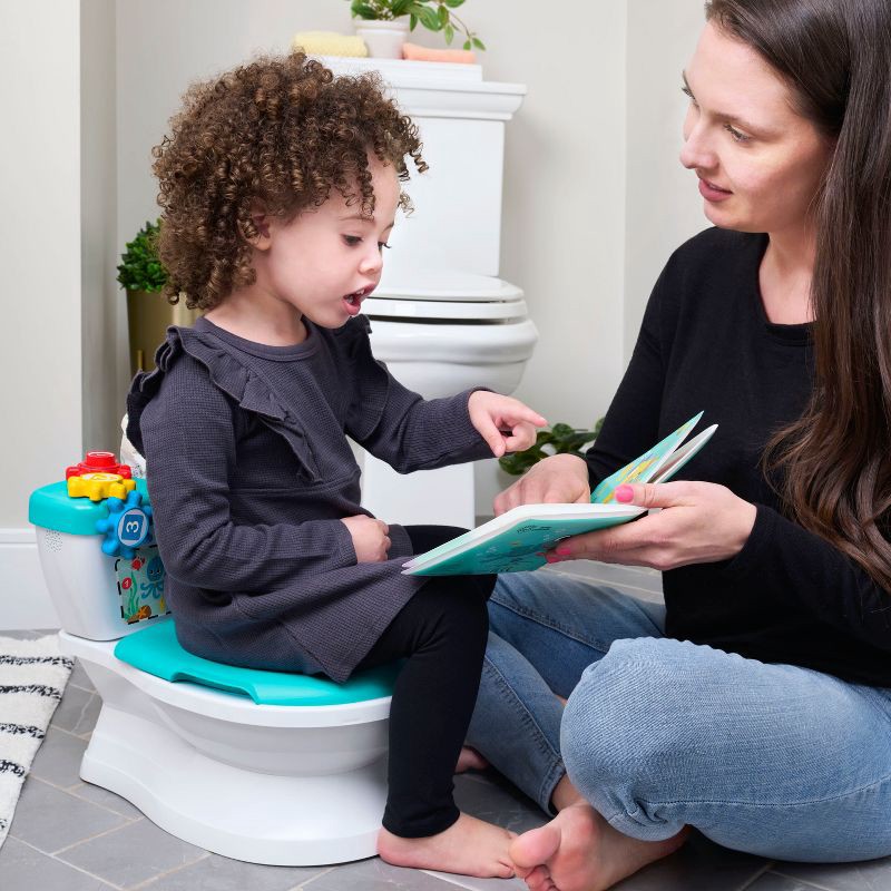 slide 8 of 11, Baby Einstein Geared for Success 2-in-1 Toddler Toilet and Potty Seat Topper for Potty Training, 1 ct