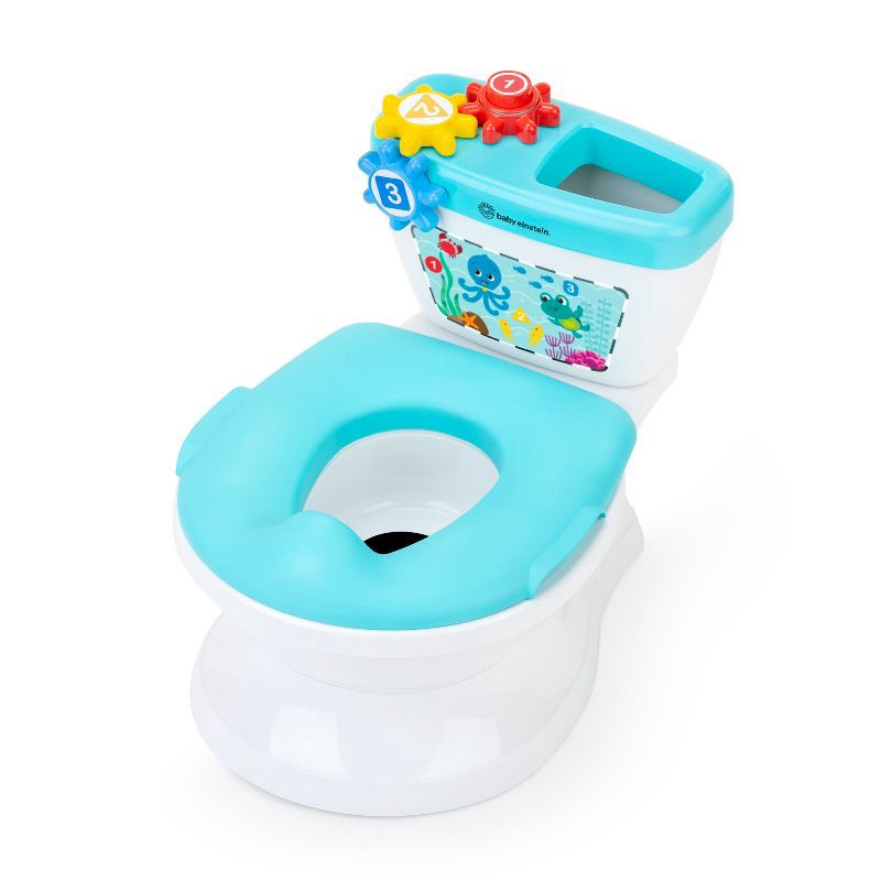 slide 1 of 13, Baby Einstein Geared for Success 2-in-1 Toddler Toilet and Potty Seat Topper for Potty Training, 1 ct