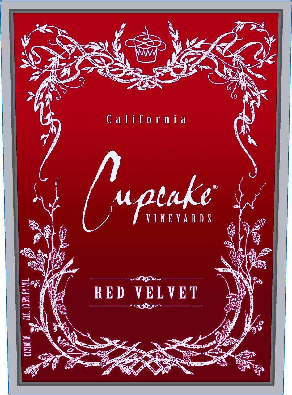 slide 2 of 5, Cupcake Vineyards Red Velvet Red Wine, 750 ml
