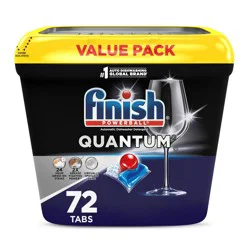 Finish Fresh Quantum Dishwasher Detergent Tablets - 72ct