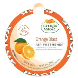 Citrus Magic Solid Air Freshener - Orange Blast - 16oz/2pk