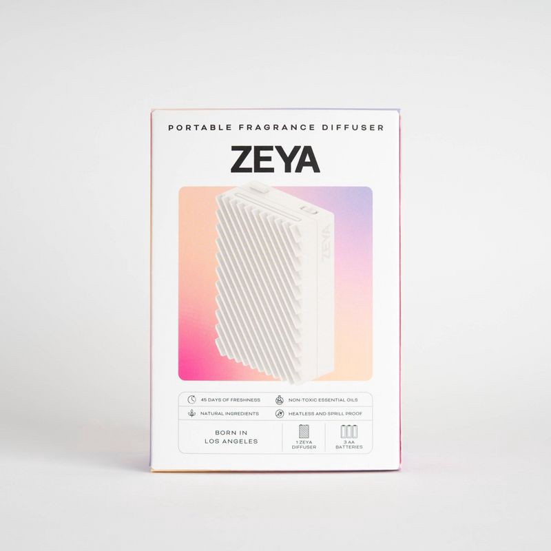 slide 2 of 3, ZEYA Portable Diffuser Starter Kit - White, 1 ct