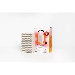 ZEYA Portable Fragrance Diffuser Starter Kit - White: Grapefruit, Blackberry, Vetiver Scents
