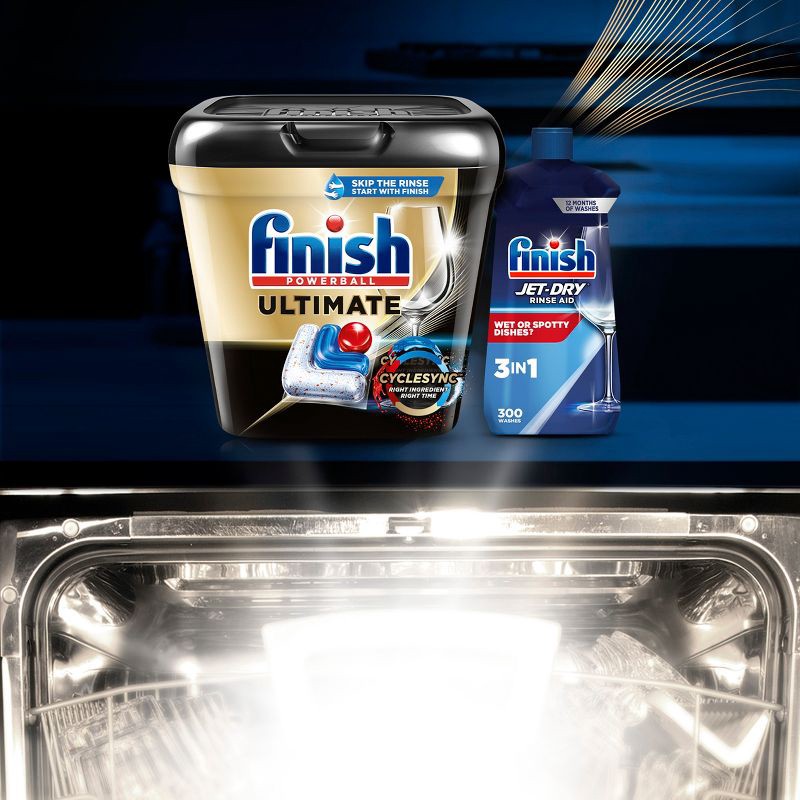 slide 7 of 7, Finish Fresh Ultimate Dishwasher Detergent Tablets - 76ct, 76 ct