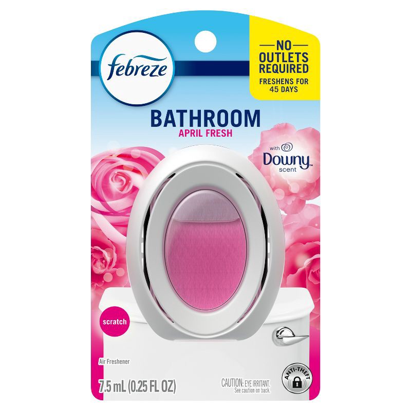 slide 2 of 5, Febreze Bathroom Downy Air Freshener - 0.25 fl oz, 0.25 fl oz