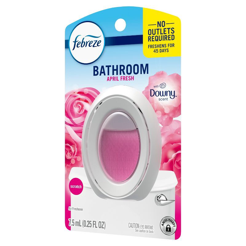 slide 4 of 5, Febreze Bathroom Downy Air Freshener - 0.25 fl oz, 0.25 fl oz