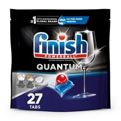 Finish Fresh Quantum Dishwasher Detergent Tablets - 27ct
