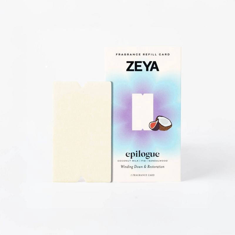 slide 3 of 3, ZEYA Fragrance Card Refill - Epilogue, 1 ct
