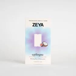 ZEYA Fragrance Card Refill - Epilogue: Sandalwood, Coconut