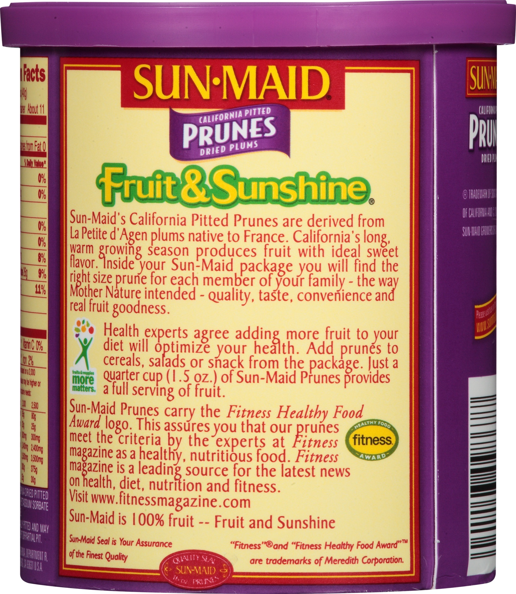 slide 4 of 6, Sun-Maid Whole Pitted Prunes Dried Plums 16 oz, 16 oz