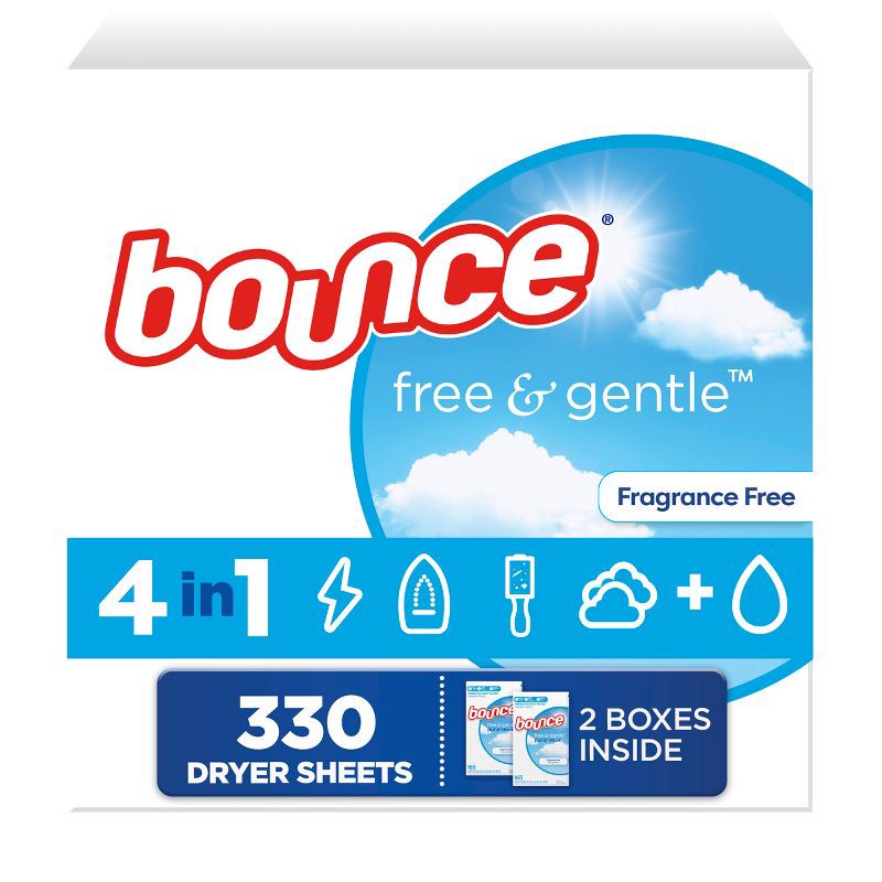 slide 9 of 9, Bounce Laundry Detergent Sheets - 330ct, 330 ct