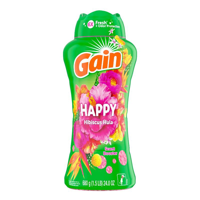 slide 2 of 12, Gain Fireworks Laundry Beads - Happy - 24oz, 24 oz