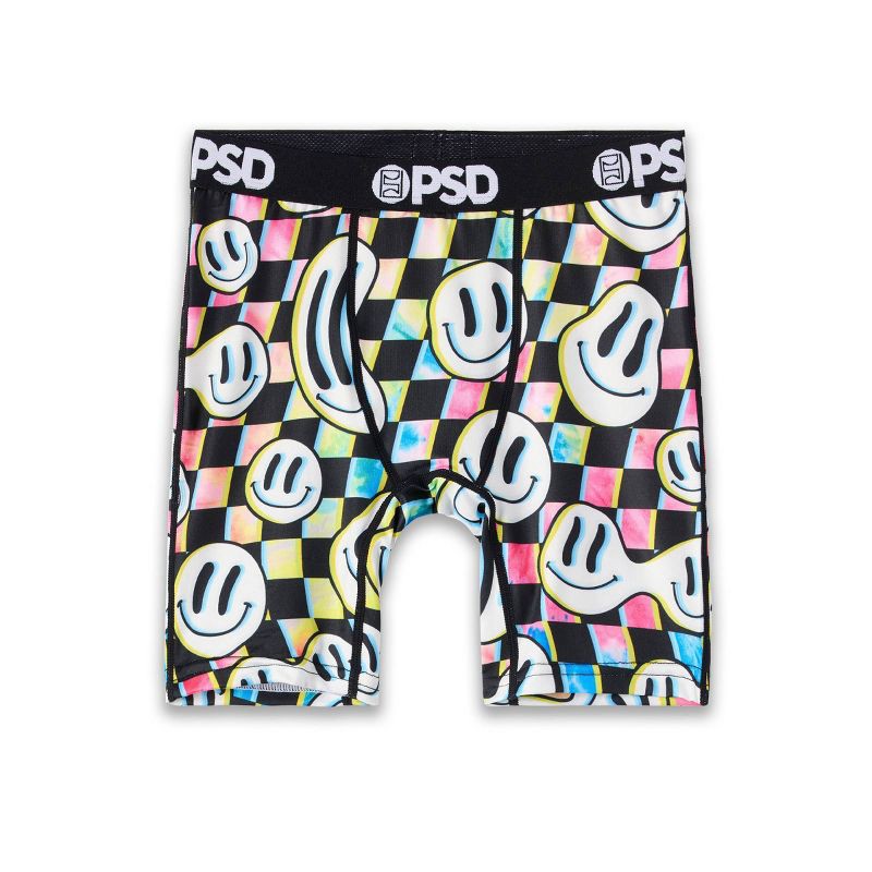 slide 3 of 3, PSD 2pk 'Happy Dye & Smiley' Boxer Briefs - S, 2 ct
