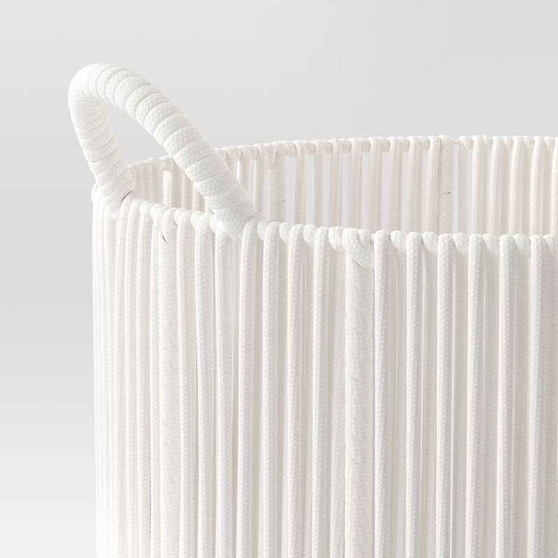 slide 3 of 3, Rope Basket Large Cream - Threshold™, 1 ct