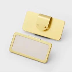 Small Bin Labels 3pk Gold - Brightroom™