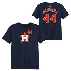 MLB Houston Astros Boys' T-Shirt - XL: Team Logo Sports Tee, Pullover Crew Neck