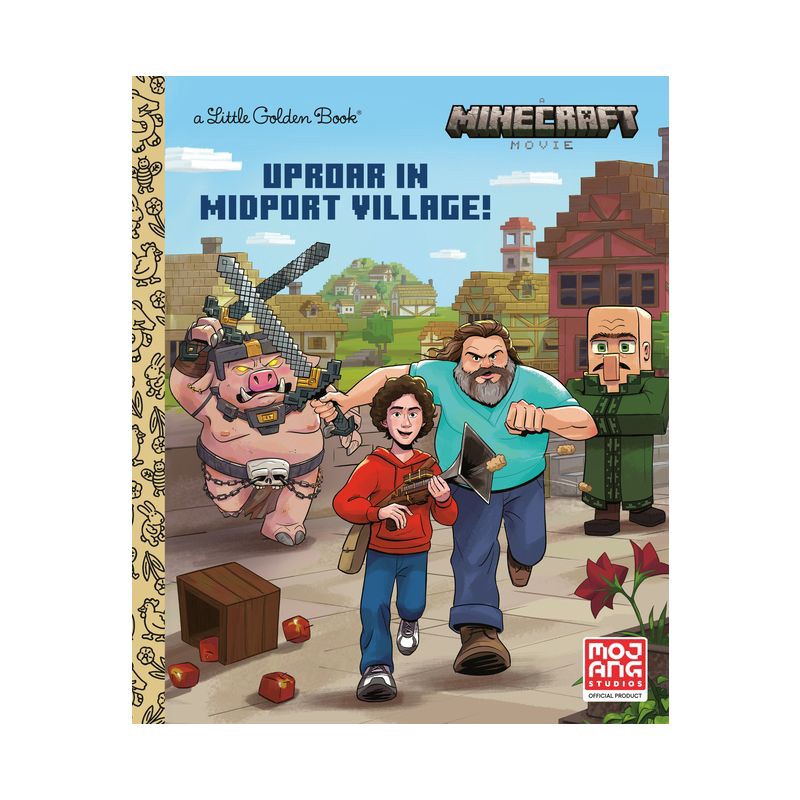 slide 1 of 1, Random House A Minecraft Movie Little Golden Book - by Golden Books (Hardcover), 1 ct