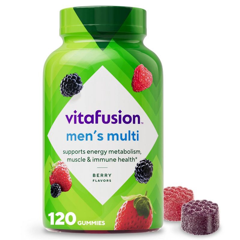slide 1 of 10, Vitafusion Men's Vitamin Chewables - 120ct, 120 ct