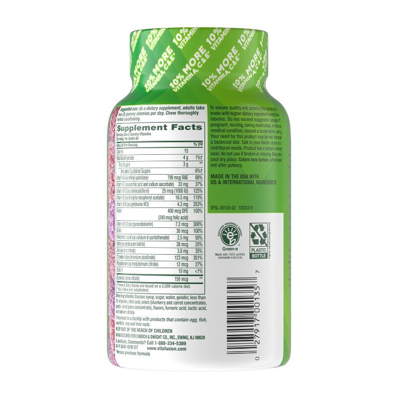 slide 10 of 10, Vitafusion Men's Vitamin Chewables - 120ct, 120 ct