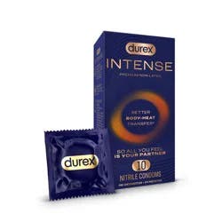 Durex Intense Premium Non-Latex Condoms - 10ct