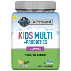 Garden of Life Kids' Multivitamin Gummies with Probiotics - 90ct