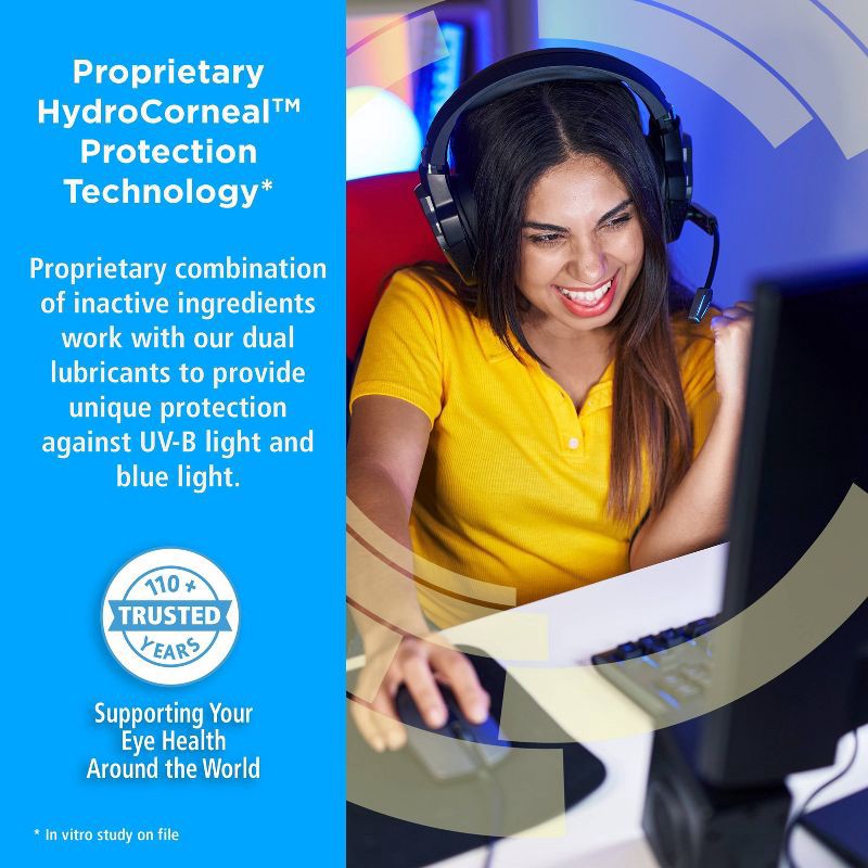 slide 3 of 7, Rohto Dual Light Relief Lubricant Eye Drops - 0.6 fl oz, 0.6 fl oz