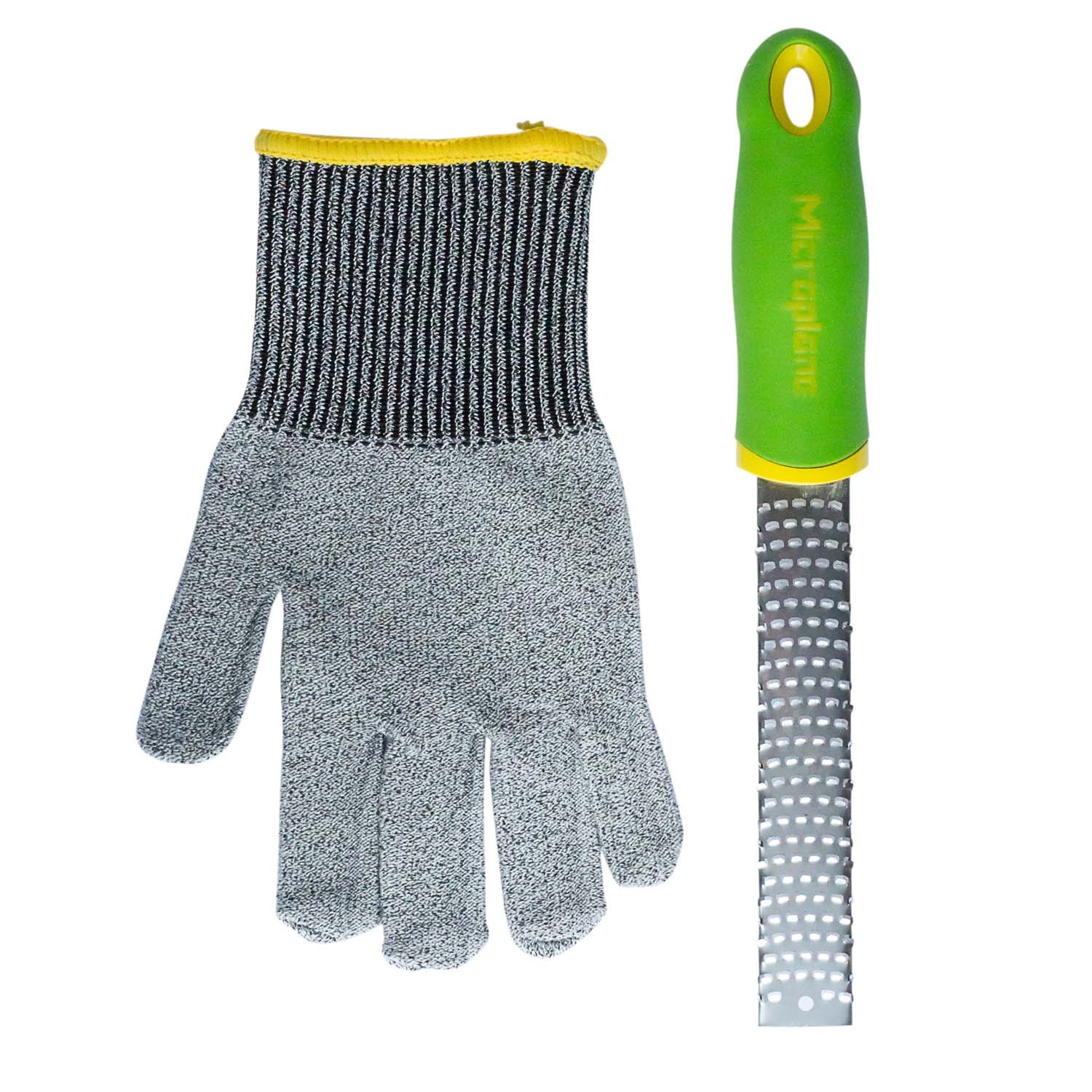 slide 1 of 1, Microplane Kids Zester & Cut-Resistant Glove Set, 1 ct