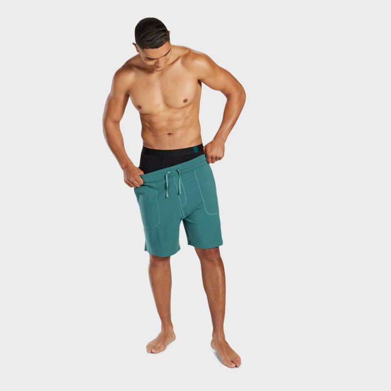 slide 5 of 6, Pair of Thieves Men's 3pk SuperiAir Boxer Briefs - Black M: Cotton Blend, Tagless, Full Waistband Elastic, Medium Size, 3 ct