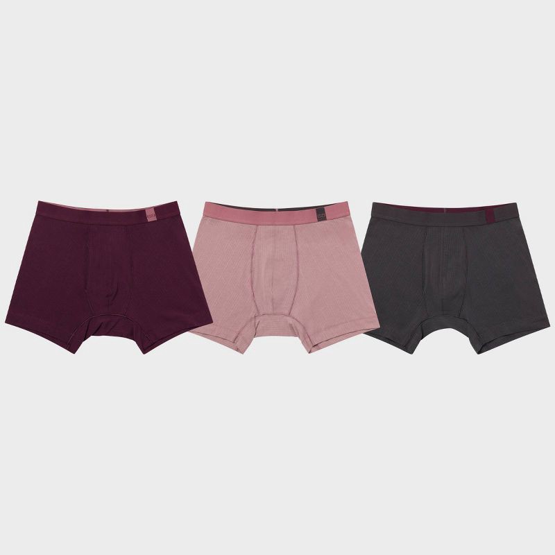 slide 1 of 6, Pair of Thieves Men's 3pk SuperiAir Boxer Briefs - Purple XL: Tagless, Full Waistband Elastic, Flat Seams, 3 ct