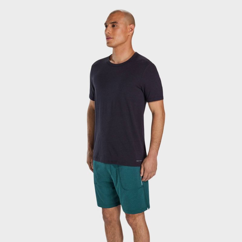 slide 4 of 6, Pair of Thieves Men's 3pk SuperiAir Cotton Crew Neck Undershirt - Black S: Tagless Jersey Pullover,, 3 ct