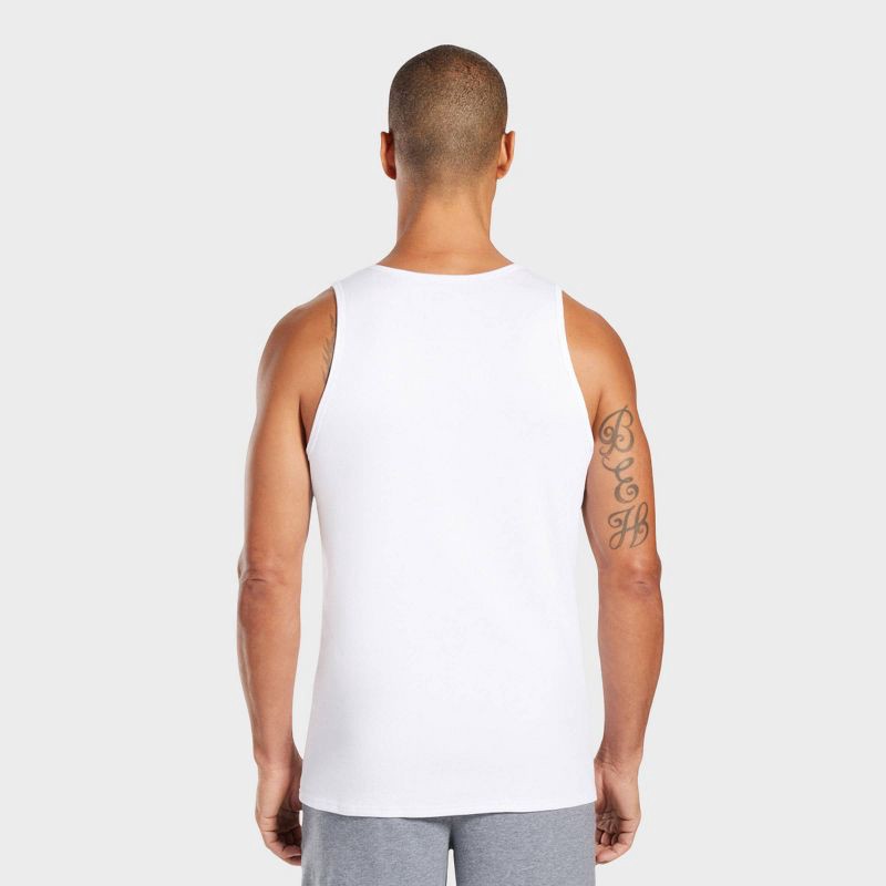 slide 6 of 6, Pair of Thieves Men's 3pk SuperiAir Cotton Tank Top - White L: Tagless, Crew Neck, Jersey Fabric, 3 ct
