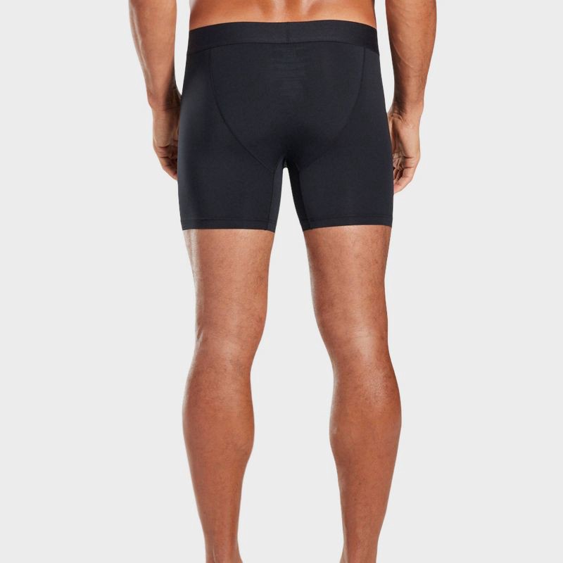 slide 6 of 6, Pair of Thieves Men's 2pk Hustle Boxer Briefs - Gold M: Nylon & Spandex, Tagless, Elastic Waistband, Flat Seams, Machine Wash, 2 ct