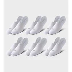 Pair of Thieves Men's 6pk SuperiAir Cushion No Show Socks - White 6-12