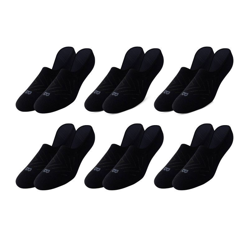 slide 1 of 7, Pair of Thieves Men's 6pk SuperiAir Cushion No Show Socks - Black 6-12, 6 ct