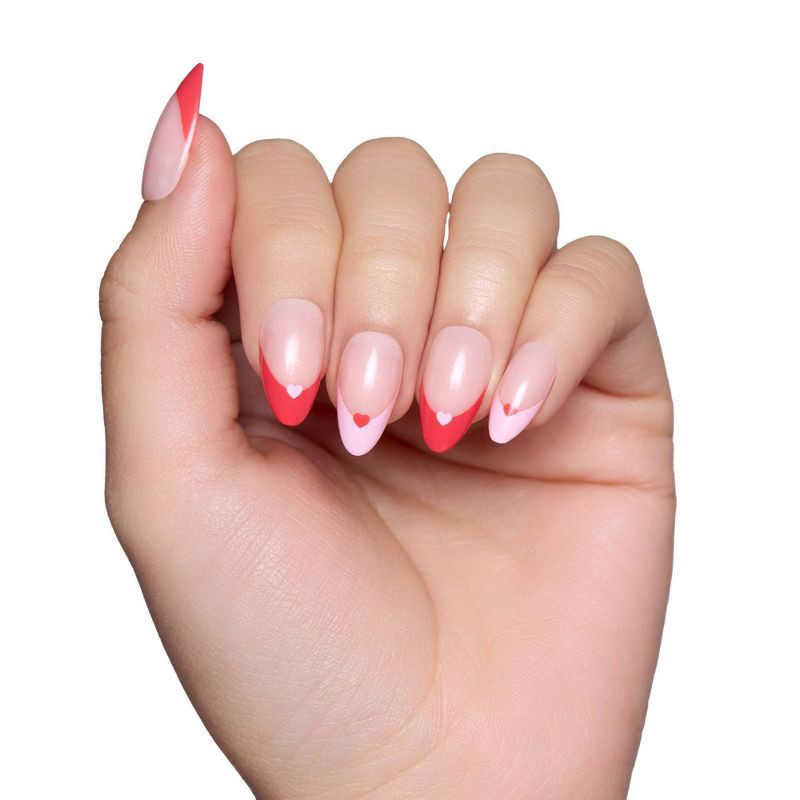 slide 5 of 6, Glamnetic Women's Nail Set - Pure Hearted - Ulta Beauty, 1 ct