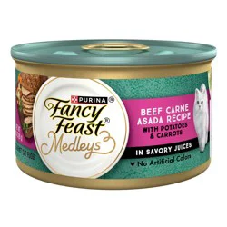 Fancy Feast Medleys Carne Asada Beef Flavor Wet Cat Food - 3oz