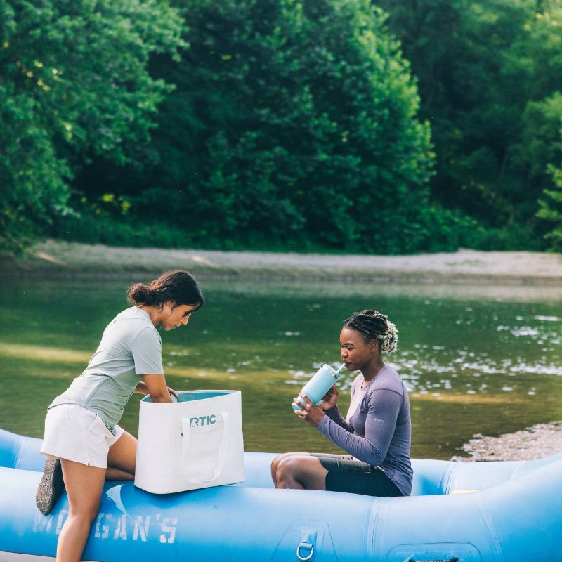 slide 7 of 9, RTIC Outdoors Ultra-Tough Tote Bag - Sage Green L: Lightweight Structured Handbag, 1 ct