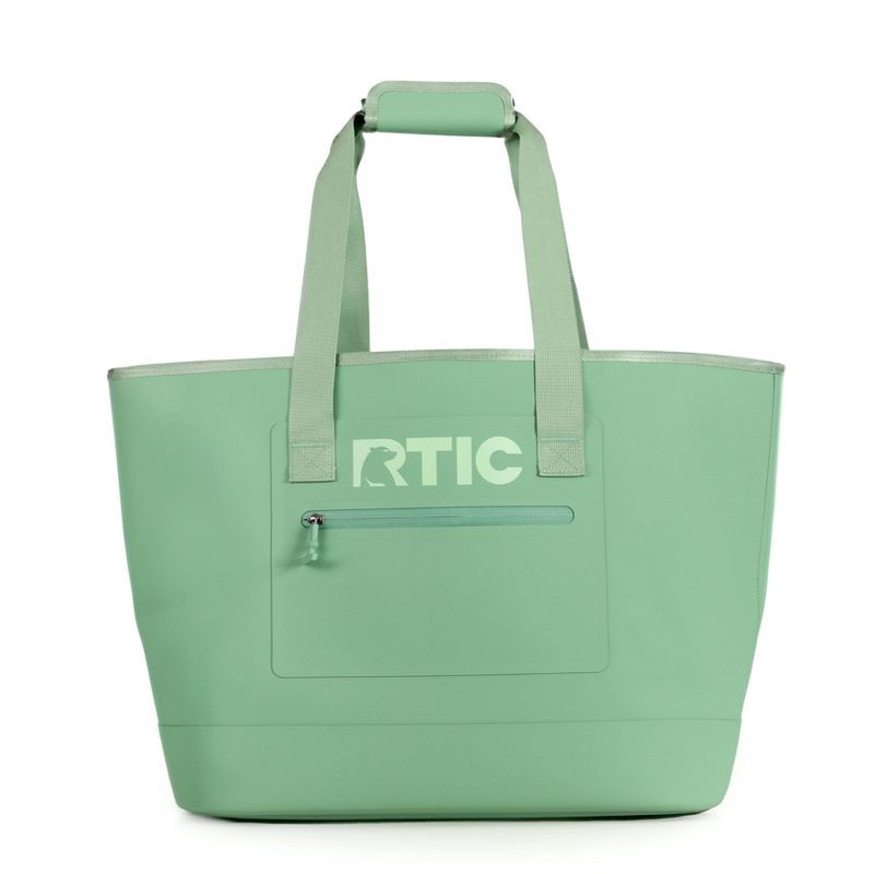 slide 1 of 9, RTIC Outdoors Ultra-Tough Tote Bag - Sage Green L: Lightweight Structured Handbag, 1 ct
