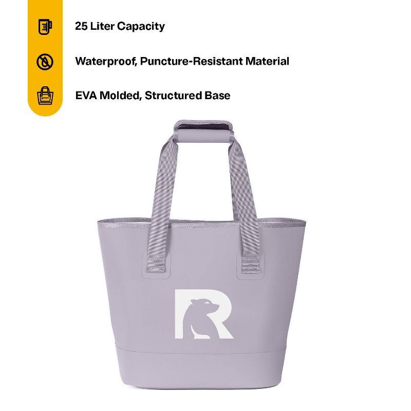 slide 4 of 6, RTIC Outdoors Ultra-Tough Tote Bag - Lilac Purple S, 1 ct