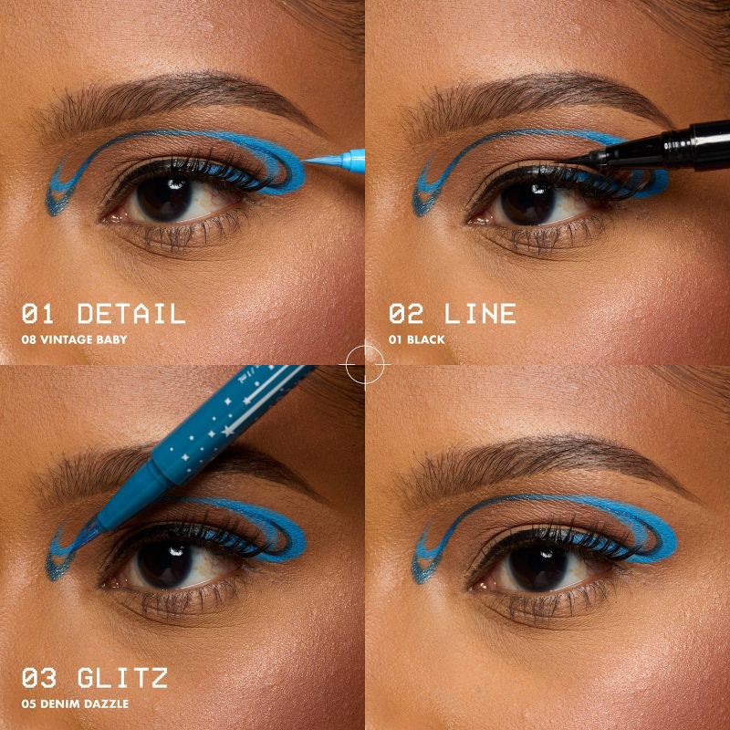 slide 9 of 12, NYX Professional Makeup Epic Wear Liquid Liner Long-Lasting Waterproof Eyeliner - Stone Washed - 0.03 fl oz, 0.03 fl oz