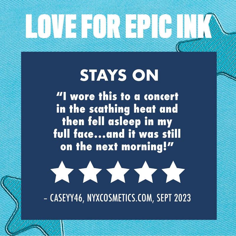 slide 11 of 12, NYX Professional Makeup Epic Wear Liquid Liner Long-Lasting Waterproof Eyeliner - Stone Washed - 0.03 fl oz, 0.03 fl oz