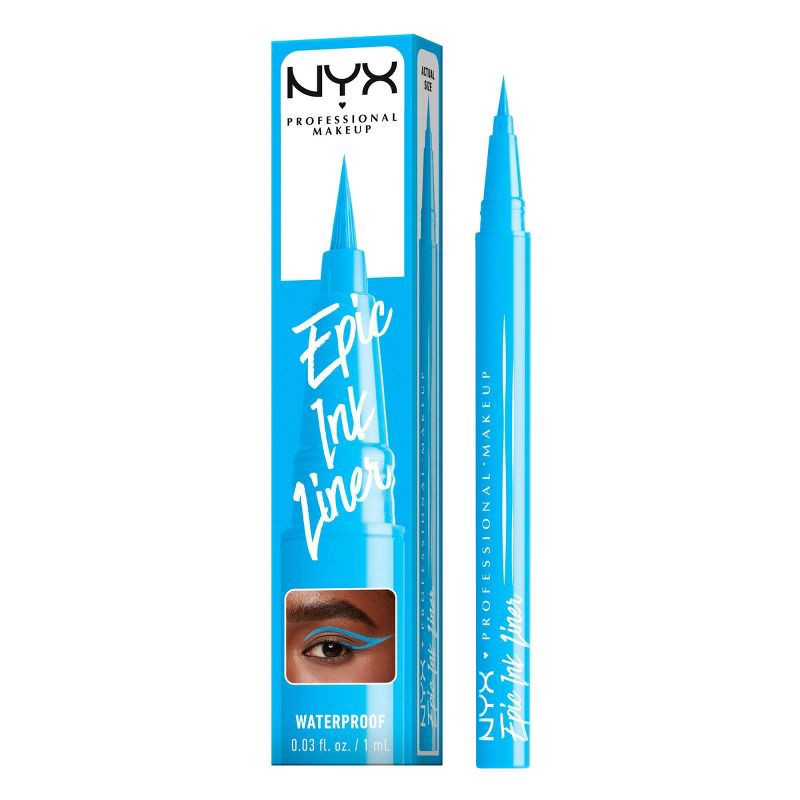 slide 12 of 12, NYX Professional Makeup Epic Wear Liquid Liner Long-Lasting Waterproof Eyeliner - Vintage Baby - 0.03 fl oz, 0.03 fl oz
