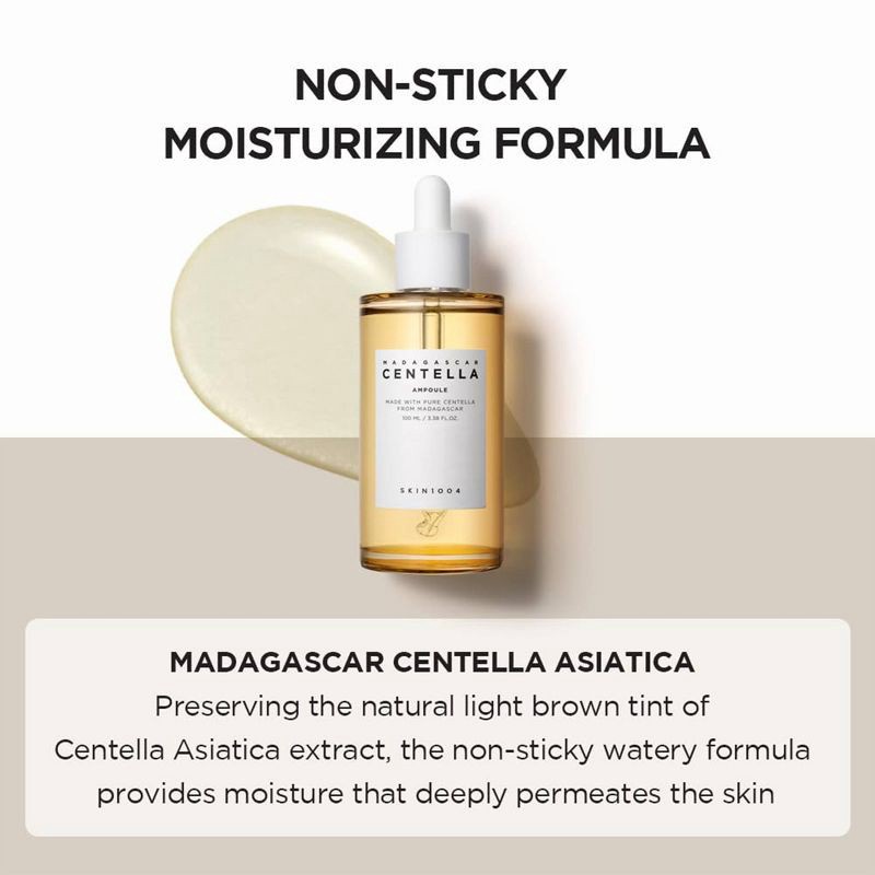 slide 4 of 11, SKIN1004 Madagascar Centella Ampoule Korean Skincare for Soothing and Healing Sensitive Skin - 55ml, 55 ml
