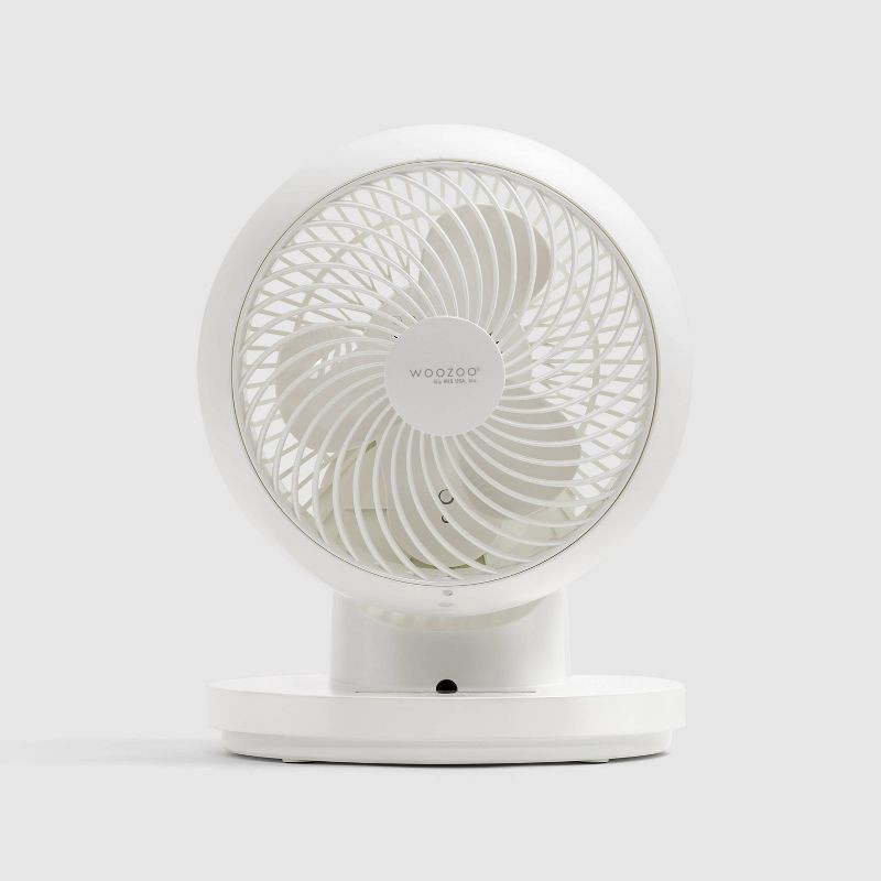 slide 5 of 12, IRIS WOOZOO 360° Oscillating Fan with Remote and Timer 3 Speed Settings, 1 ct