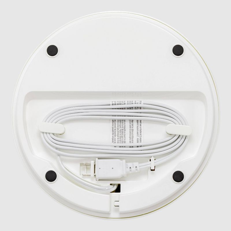 slide 10 of 12, IRIS WOOZOO 360° Oscillating Fan with Remote and Timer 3 Speed Settings, 1 ct